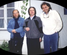 Od lewej: Aleksander Trzaska - Masztalski, Jerzy Ciurlok - Ecik, Piotr Salaber